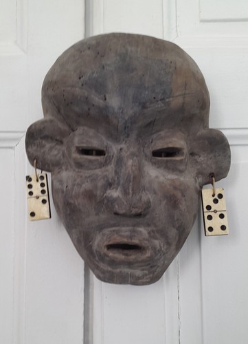 Masque africain - , (bamiléké)