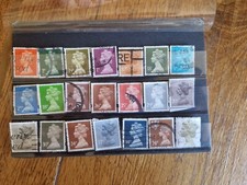 21 Timbres Royaume Uni  ( lot GR 126 )