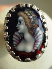 GROSSE BAGUE ANCIENNE ARGENT