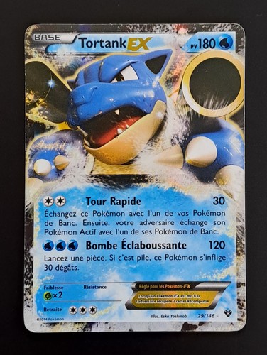 Carte pokémon tortank - carte,