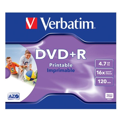 Dvd 7gb 120min verbatim - dvd+r,