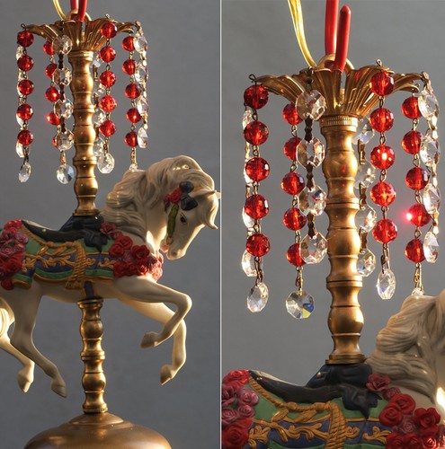 Porcelain horse carousel - 1,