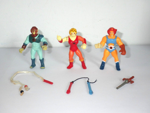 Lot figurines pvc - lot, 3