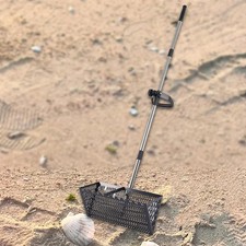 Sable Rake tamis en acier