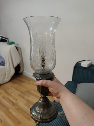 Lampe photophore cristal - ,