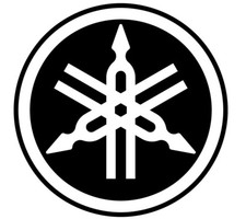 2x Sticker YAMAHA Autocollants