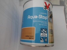 Lasure aqua-stop chêne clair