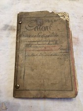 Ancien Livret Militaire Fascicule Mobilisation 1881/85 Vieux Papier Soldat Armee