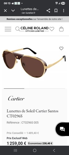 Lunettes cartier homme - cartier,