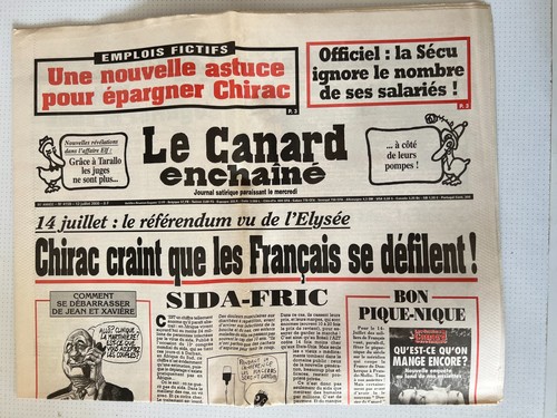 Canard enchainé - canard,