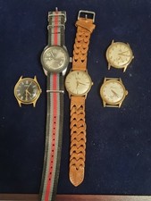 Lot 5 montres vintage