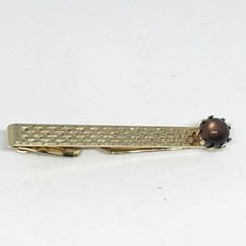 Chouette Or Ton Tigres Eye Cravate Barre Fermoire Cravate Tack Homme Bijoux