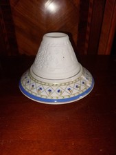 Photophore En Porcelaine Et