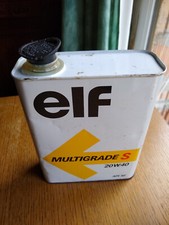 Ancien bidon "MULTIGRADE S" 20W40  RENAULT. 2 litres.