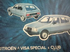Citroen Visa Special club Livret Voiture Utilisation Entretien Original Cru 80