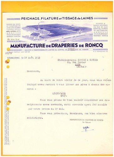 Tourcoing usine draperies - usine,
