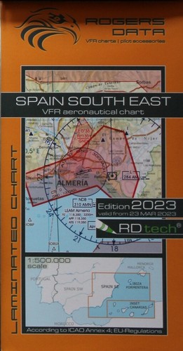 Carte vfr oaci - oaci, 1/500.000