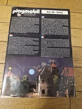 Playmobil System Vintage Notice Ref. 3443