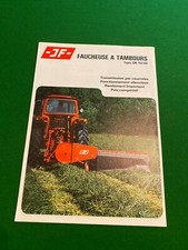 Notice publicitaire MAN Faucheuse à Tambours types CM 152/165  - Non daté