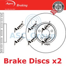 2x Apec BRAKING 328mm Ventilé