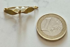 Broche GUI , Perle fine 1900