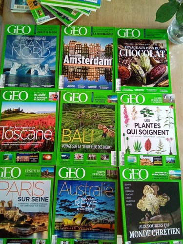 Lot géo magazine 409 - magazine,