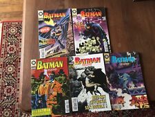 PETIT FORMAT BD COMICS BATMAN LEGEND  1 a 5 complet  semic dc 1996