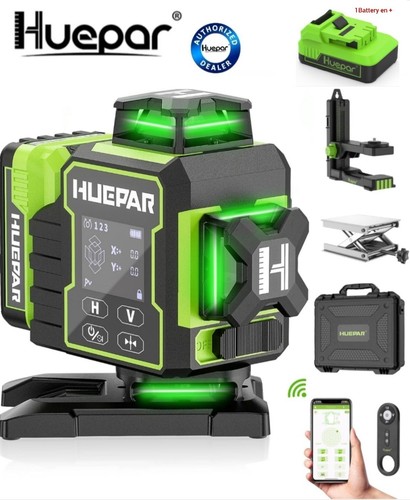 Niveau laser huepar w04cg - niveau,
