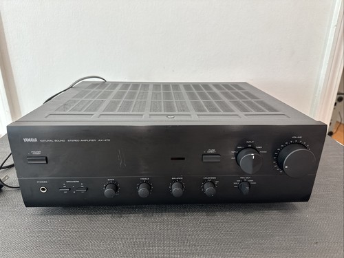 Yamaha 470 stereo amplifier - ax-470,