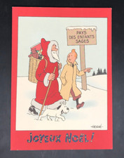 HERGE - TINTIN - CARTE DE
