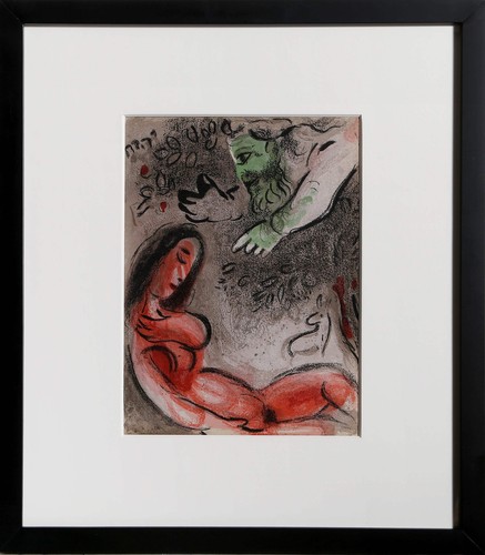 Marc chagall dieu réprimande - dieu,