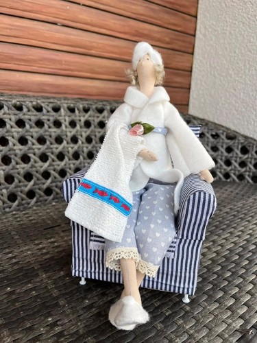 Poupee tissus tilda - poupee,