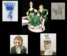 PORCELAINE de SAXE DRESDEN -