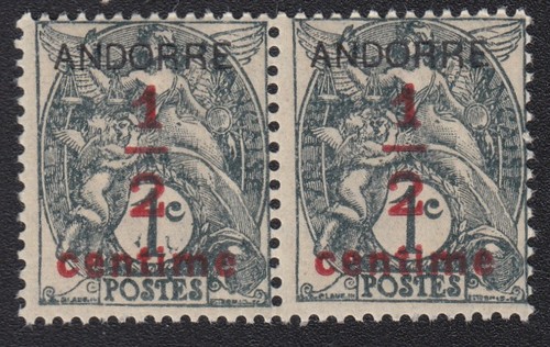 Bloc timbres andorre type - timbres,