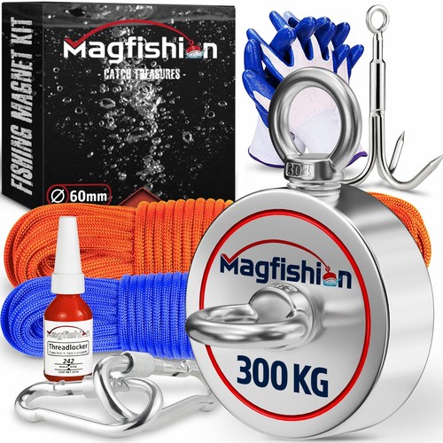 Kit peche aimant neodyme 150kg - neodyme,