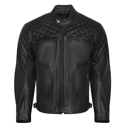 Veste cuir motard - veste,