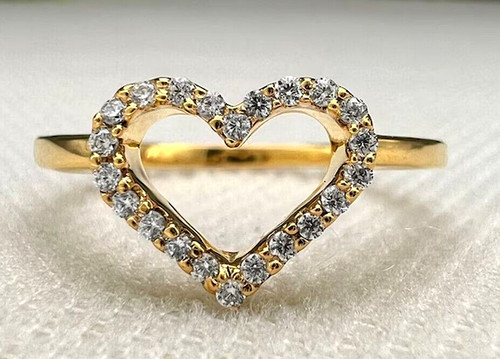 66ct naturel diamant rond - 0.66ct,