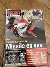 MOTO JOURNAL 1301 Essai Test YAMAHA YZF 1000 R1 HONDA CB 500 S BENELLI 750 Sei