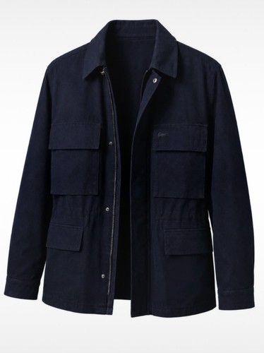 Veste lacoste homme coton - lacoste, bleu