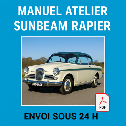Manuel atelier sunbeam rapier - atelier,