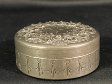 Boite couverte circulaire