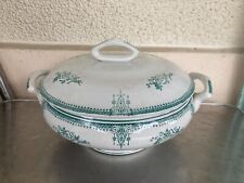 TRES BELLE ET ANCIENNE SOUPIERE FAIENCE DE SAINT AMAND VAISSELLE ART DE LA TABLE