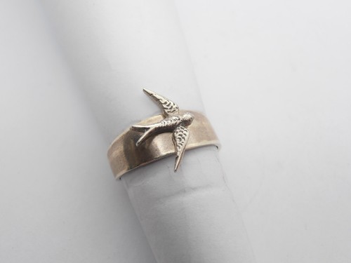 Hirondelle bague en argent - hirondelle,