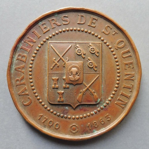 Médaille cuivre carabiniers - -,