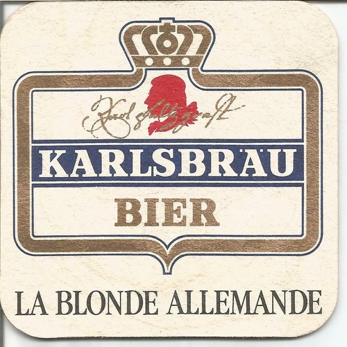 Sous bock karlsbrau - sous-bock,
