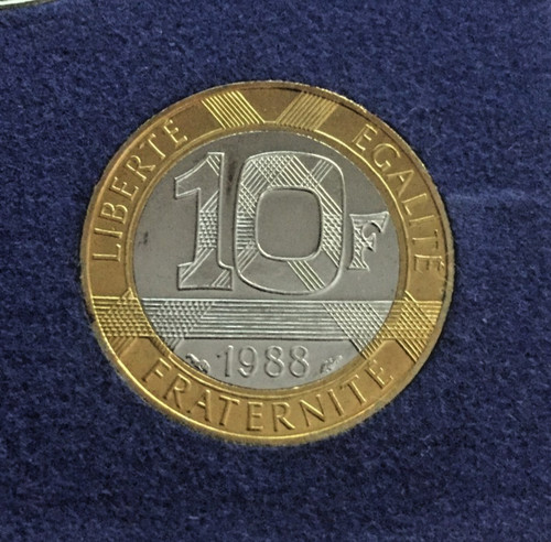 Francs 1988 genie - 1988, fdc