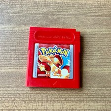 Jeu POKEMON VERSION Rouge Authentique Pile OK Game Boy