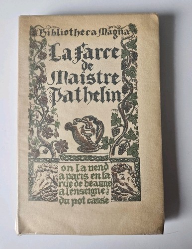 Farce maistre pathelin - la, du