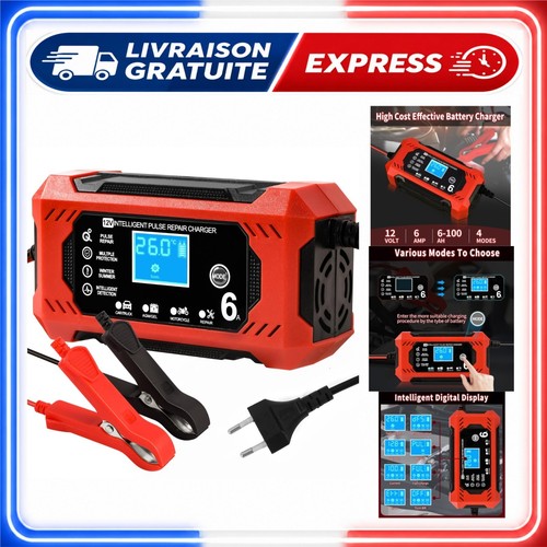 Chargeur batterie voiture - chargeur,