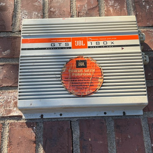 Jbl gts 180x car - car, amplifier